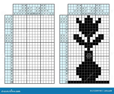  Nonograms Katatsumori: 論理と美の融合！数字で絵を解き明かせ