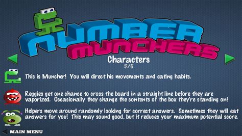  Number Munchers: あなたを算数マスターへと導く奇妙な冒険へ出発！